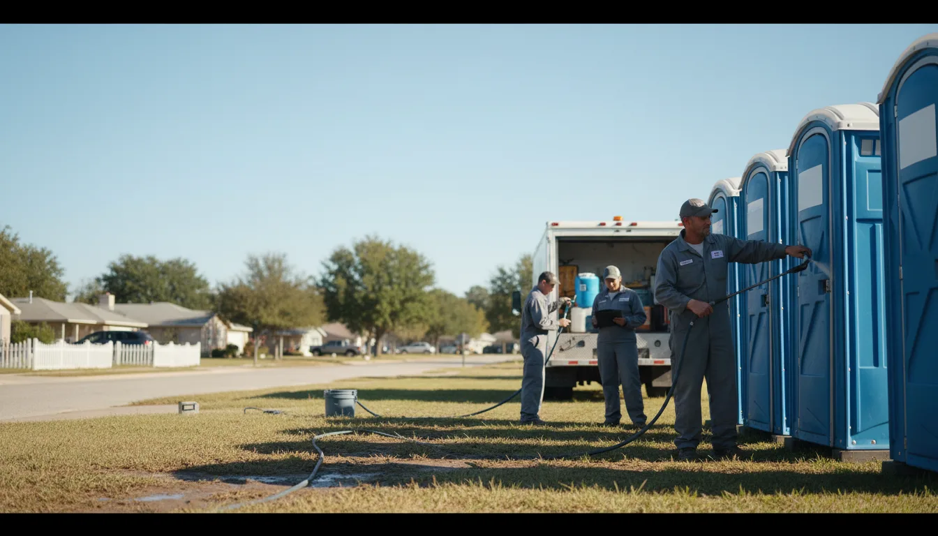 Long-Term Portable Toilet Rental in Willow Spring, NC near me